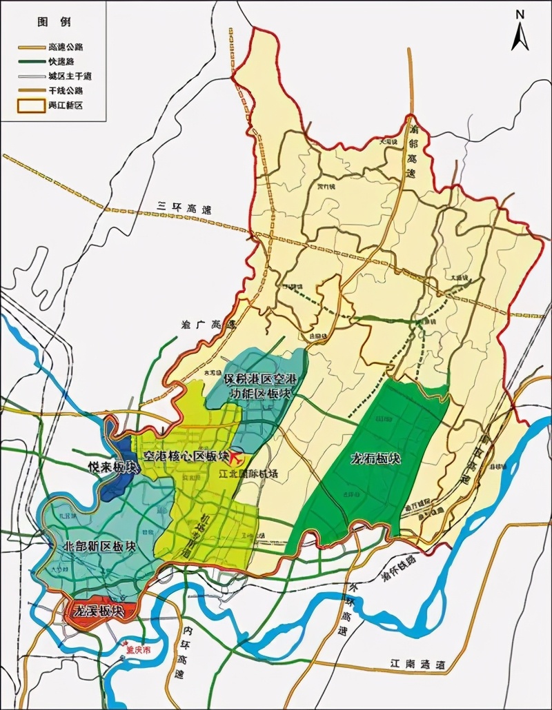 渝北区龙溪镇最新规划