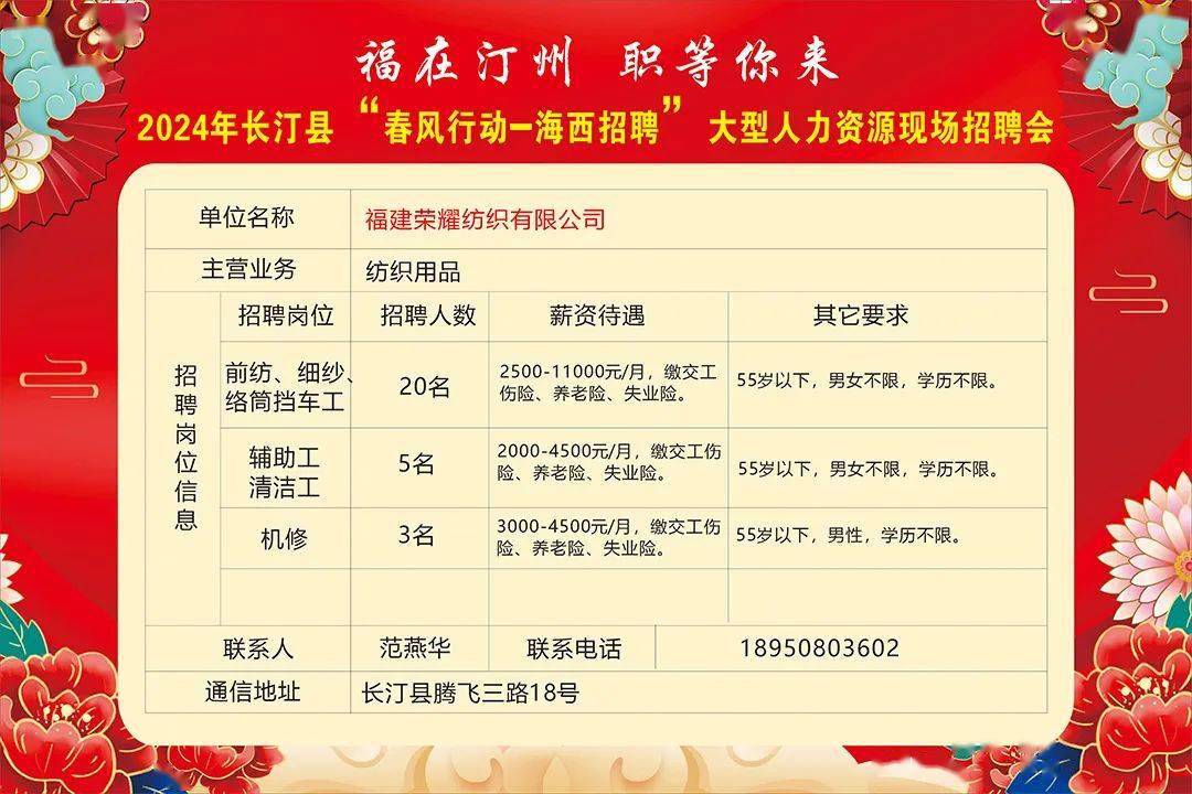 长汀人才网最新招聘,时代的脉搏与人才的汇聚